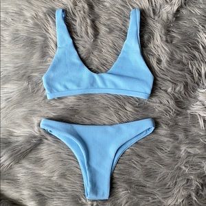 Blue Bikini Set